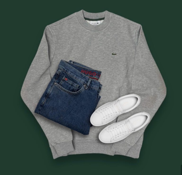 Lacoste Sweatshirt & Hugo Boss Jeans